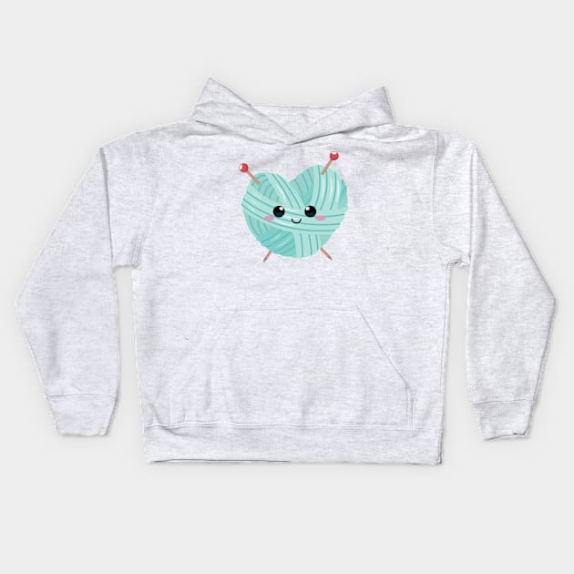 Kawaii Knitting | Kawaii Crochet Kids Hoodie by ZiaZiaShop